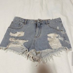 pacsun jean shorts